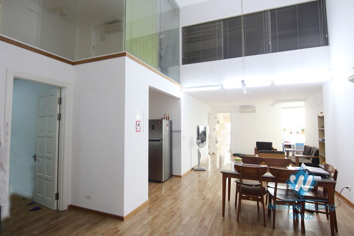Duplex four bedrooms apartment for rent in Ciputra compound, Tay Ho, Ha Noi